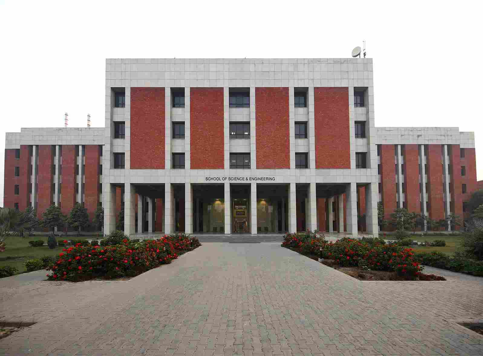 Building front view of Syed Babar Ali School of Science and Engineering (SBASSE) at LUMS 